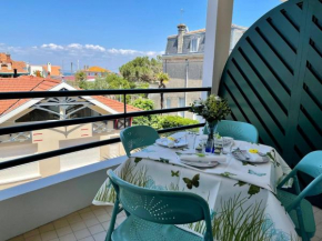 Appartement T2 à 100m de la plage avec balcons et parking - Arcachon - FR-1-433-80